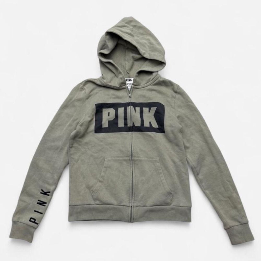Victoria's Secret PINK zip up hoodie in size S